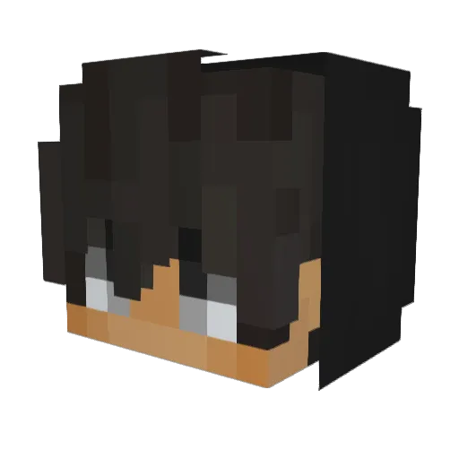 Firemol_Elit Minecraft avatar head, 3D render