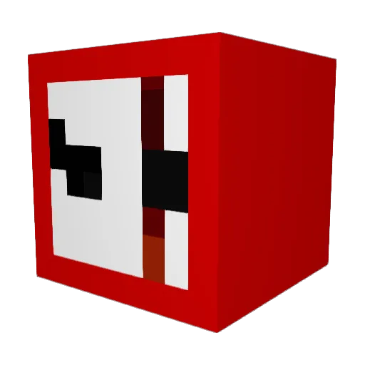 Fireshark6760 Minecraft avatar head, 3D render