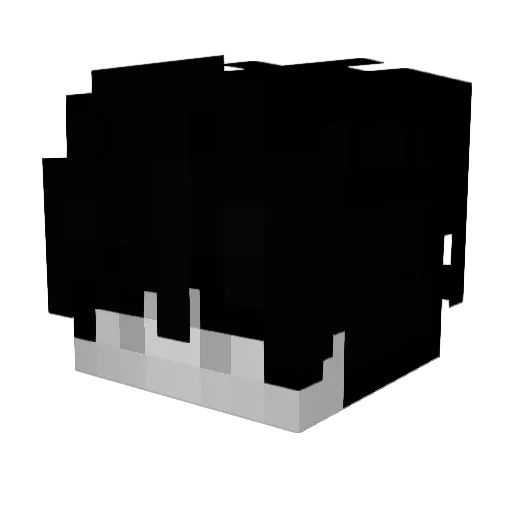 Firex_03 Minecraft avatar head, 3D render