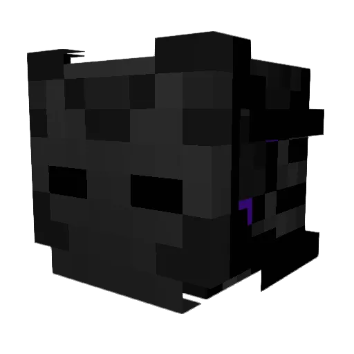 Firey1177 Minecraft avatar head, 3D render