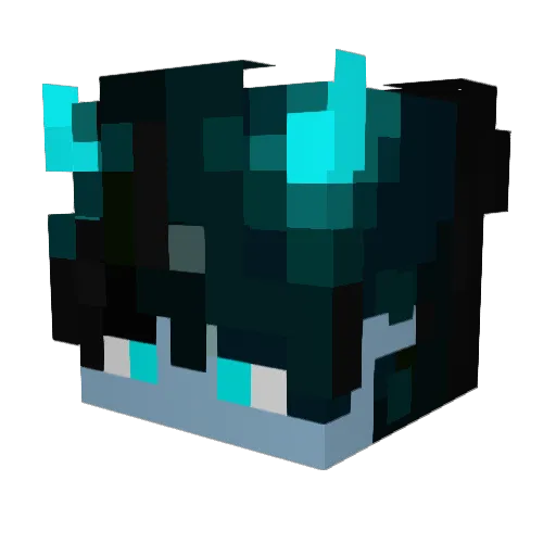 Firko122 Minecraft avatar head, 3D render