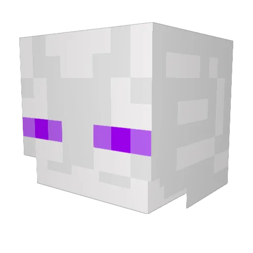 Firpo Minecraft avatar head, 3D render