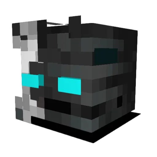 FirstDiabetic Minecraft avatar head, 3D render