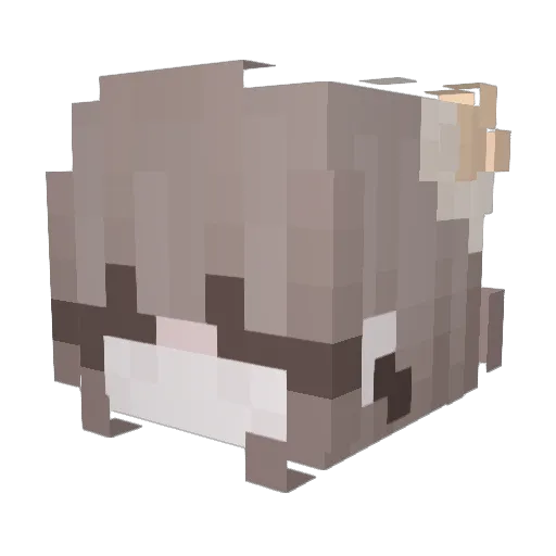 FirstExit Minecraft avatar head, 3D render