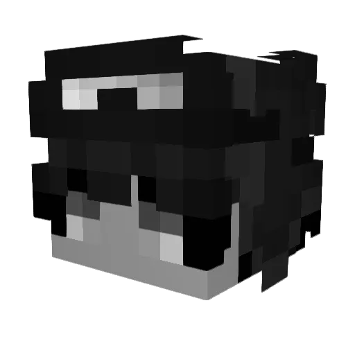 FirstTimeJames Minecraft avatar head, 3D render