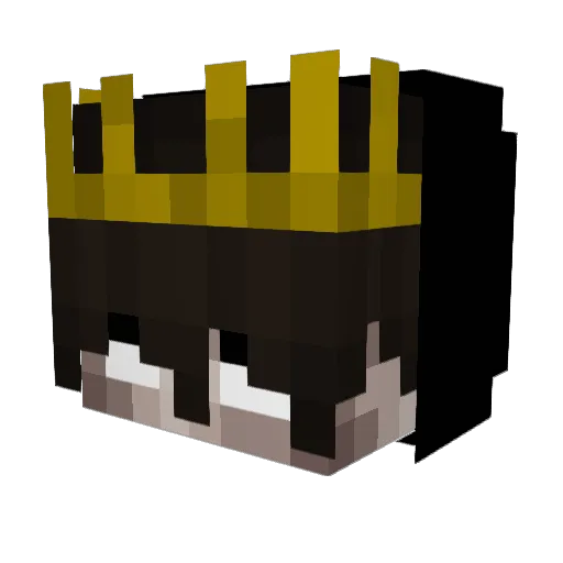 FiscalFloor7 Minecraft avatar head, 3D render
