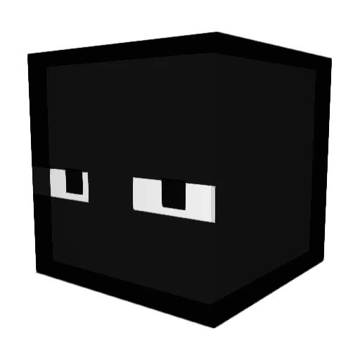 Fischbraten Minecraft avatar head, 3D render