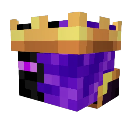 Fischi_39 Minecraft avatar head, 3D render