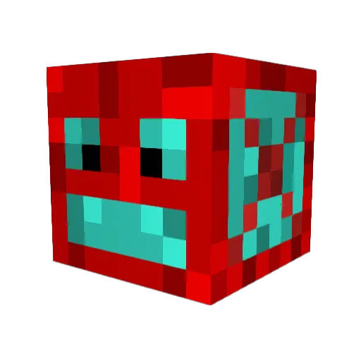 FishFighter99 Minecraft avatar head, 3D render