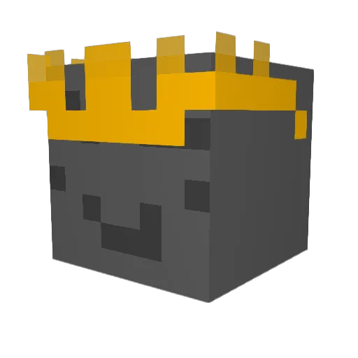 FishFlyz Minecraft avatar head, 3D render
