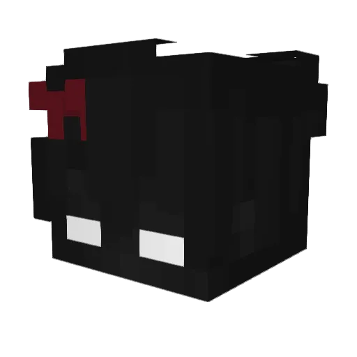 FishInLightBulb Minecraft avatar head, 3D render