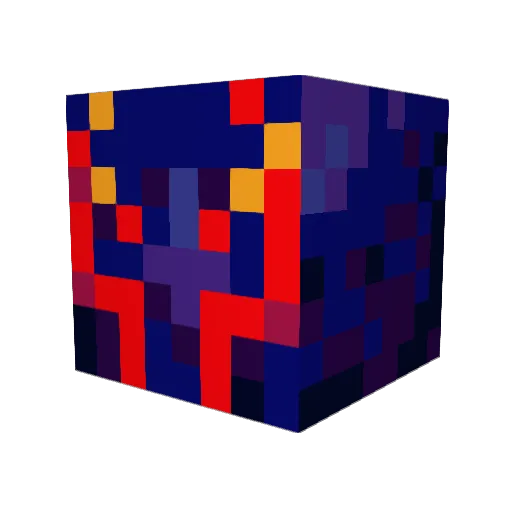 FishKL Minecraft avatar head, 3D render