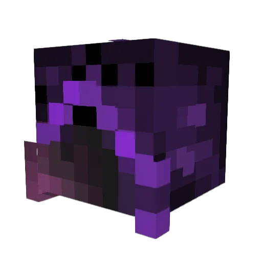 FishNibblers Minecraft avatar head, 3D render
