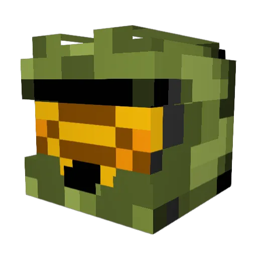 Fish_Abuser Minecraft avatar head, 3D render