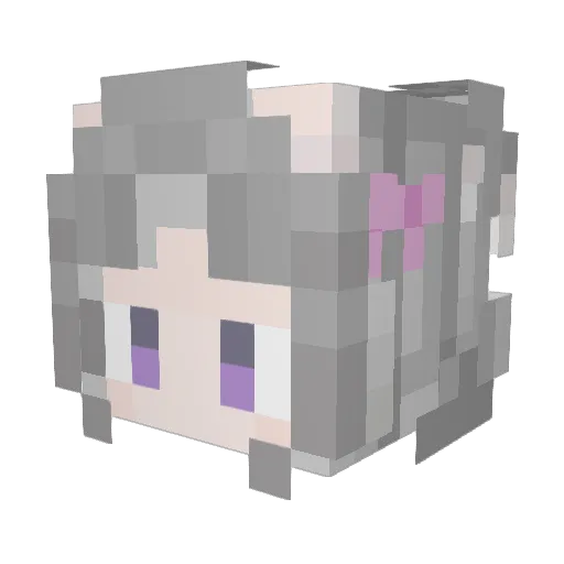 Fish__Fish Minecraft avatar head, 3D render
