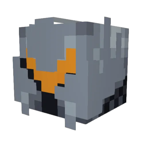 FishenOne Minecraft avatar head, 3D render