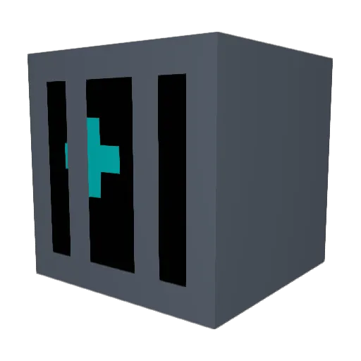 Fisheryboi Minecraft avatar head, 3D render