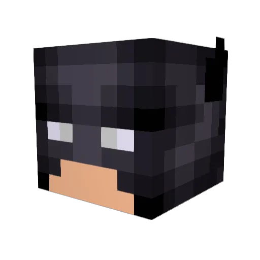 Fishh04 Minecraft avatar head, 3D render