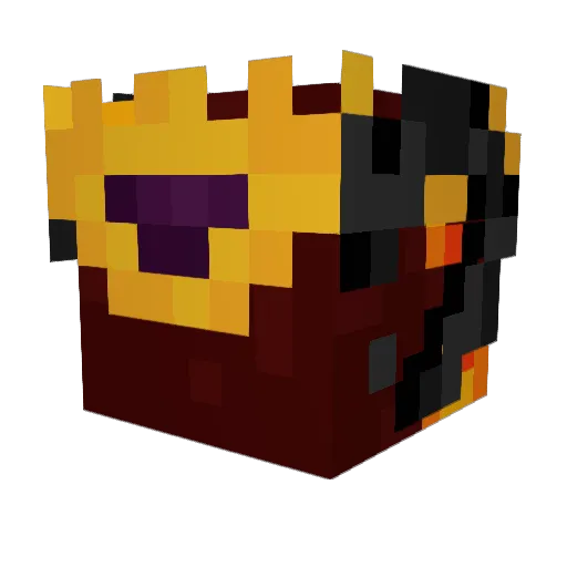 Fishsticksgobrr Minecraft avatar head, 3D render