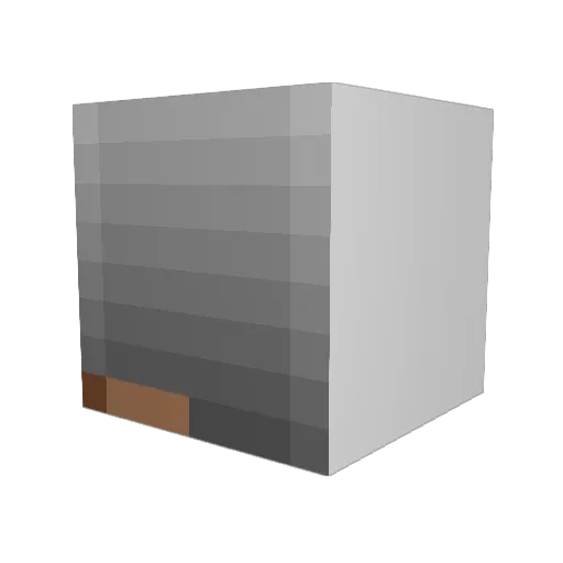 FishyGuy77 Minecraft avatar head, 3D render