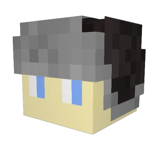 Fishy_0109 Minecraft avatar head, 3D render