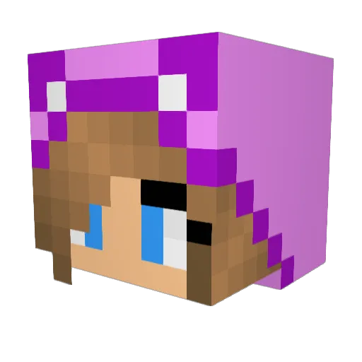 Fishy_0716 Minecraft avatar head, 3D render