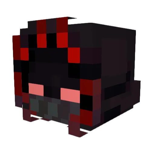 Fiskefinn Minecraft avatar head, 3D render