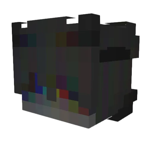 FiskerJoakim Minecraft avatar head, 3D render