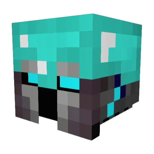 FissileSine8924 Minecraft avatar head, 3D render