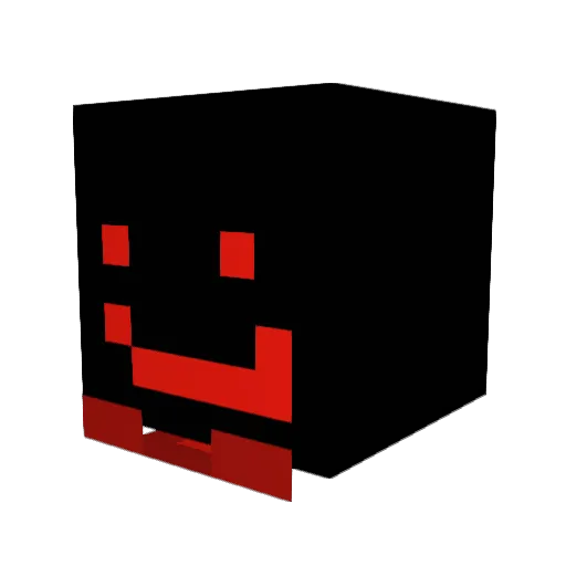Fiszkinn Minecraft avatar head, 3D render