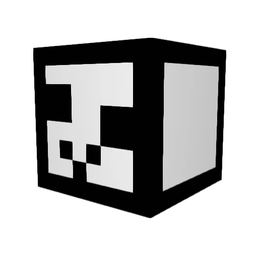 FithyFella Minecraft avatar head, 3D render