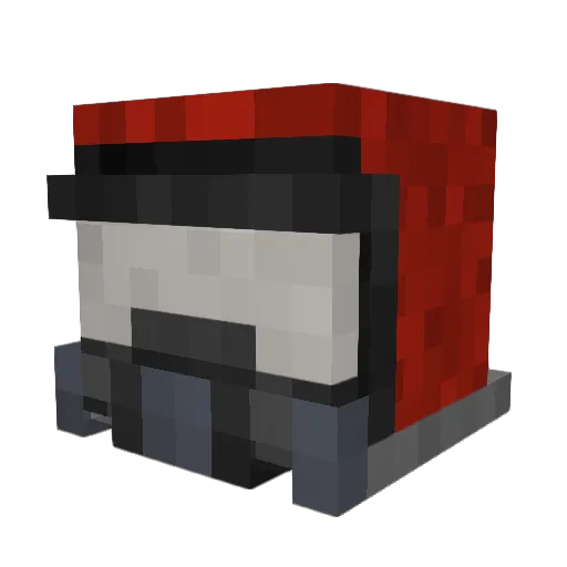 Fitz_1805 Minecraft avatar head, 3D render
