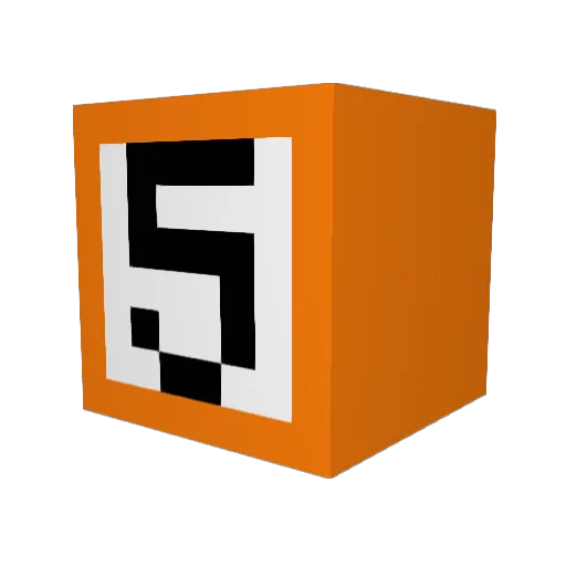 FiveBall8121 Minecraft avatar head, 3D render