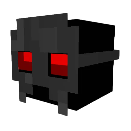 FiveCN Minecraft avatar head, 3D render