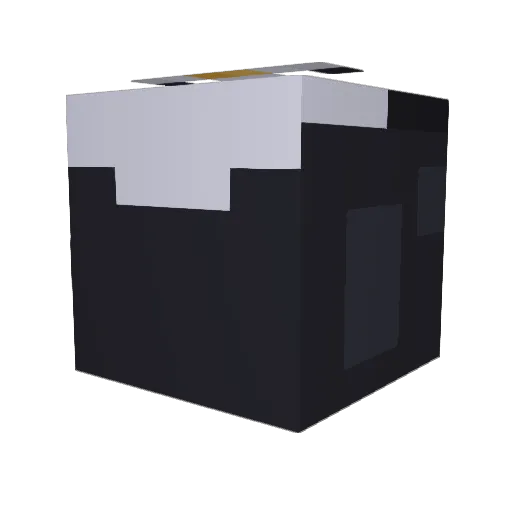 FiveFootTooLong Minecraft avatar head, 3D render