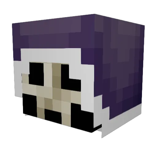 FiveHeadedHydra Minecraft avatar head, 3D render