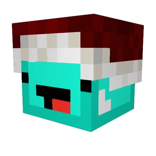 FiveOnIt902 Minecraft avatar head, 3D render