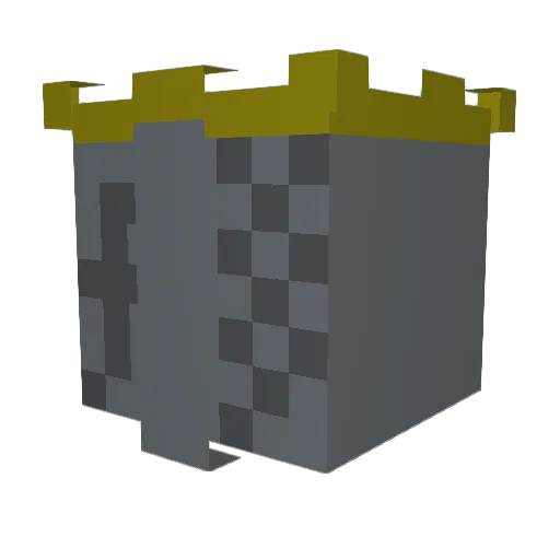 FiveSpace56324 Minecraft avatar head, 3D render