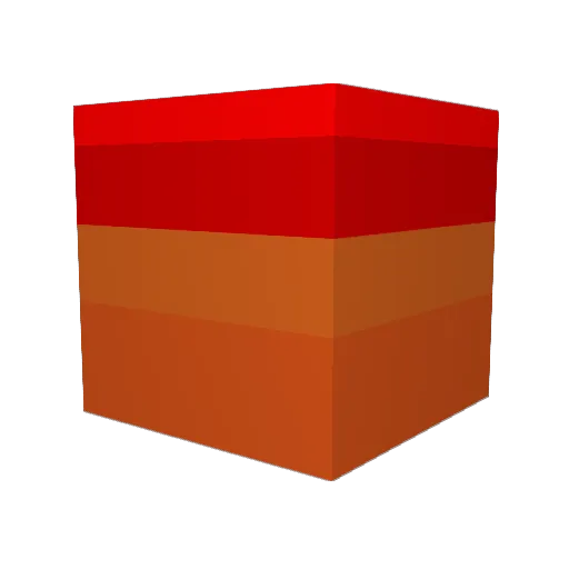 FiveoutofTen Minecraft avatar head, 3D render