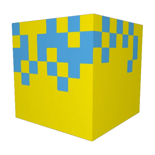 FixLimonchik228 Minecraft avatar head, 3D render