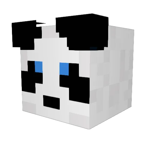 FixarKalle Minecraft avatar head, 3D render