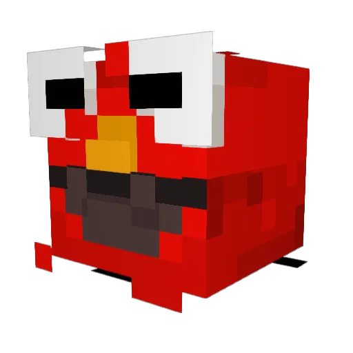 Fixy_Hartmann Minecraft avatar head, 3D render