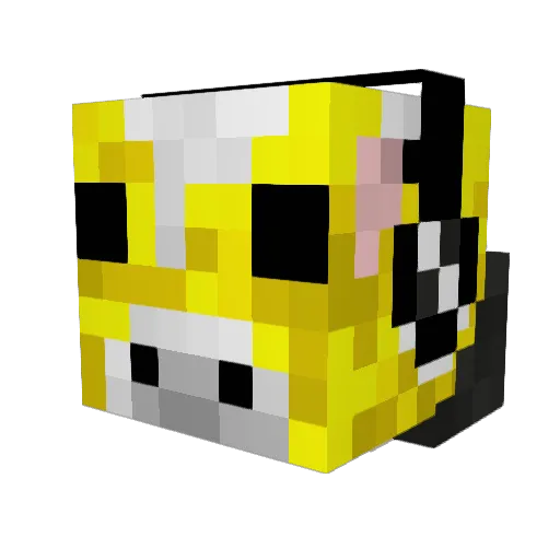 Fizzygaming_mc Minecraft avatar head, 3D render