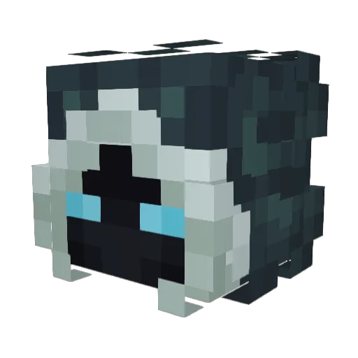 Fjant3 Minecraft avatar head, 3D render