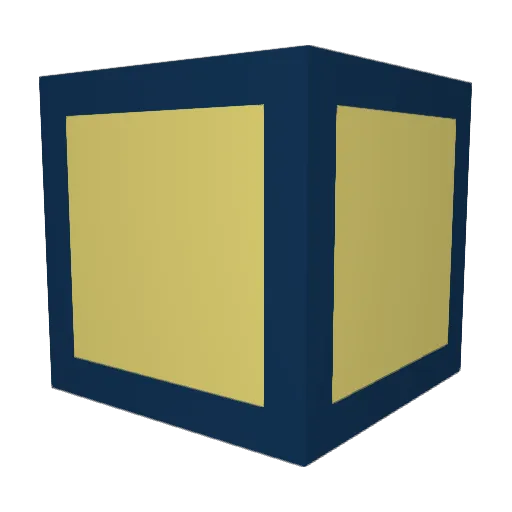 Fjjio Minecraft avatar head, 3D render