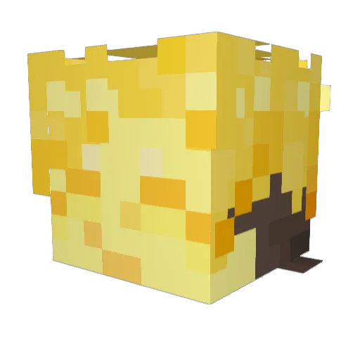 Fl1cka_ Minecraft avatar head, 3D render