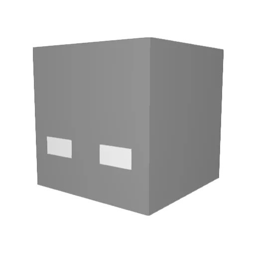 FlaXx36 Minecraft avatar head, 3D render