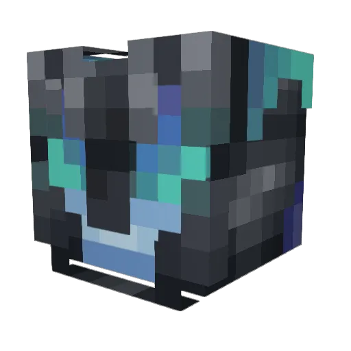 Flag_Arthur Minecraft avatar head, 3D render