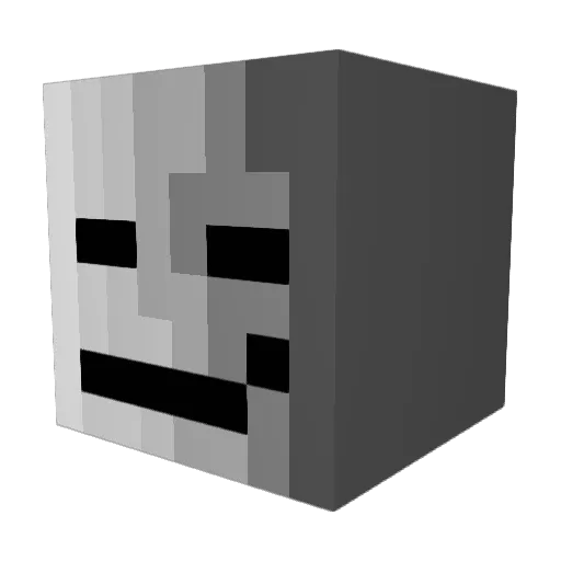Flakes05555 Minecraft avatar head, 3D render