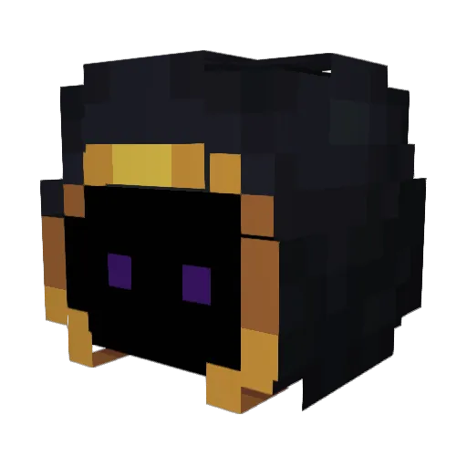 FlameBlade5000 Minecraft avatar head, 3D render